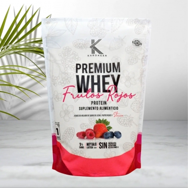 PREMIUM WHEY PROTEIN FRUTOS ROJOS
