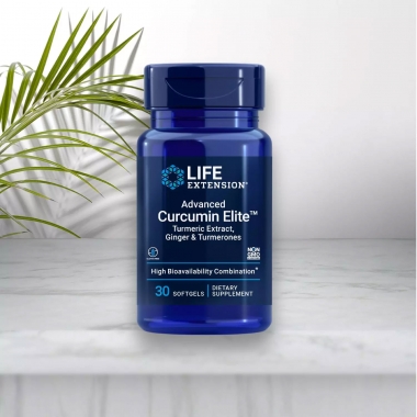 Advanced Curcumin Elite, Extracto de cúrcuma, jengibre y turmeronas